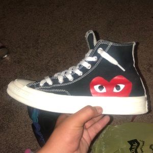 cdg converse size 9.5